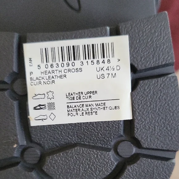 Clarks Black Mid-Calf Heeled Boot with Buckle Accent - Picture 6 of 8